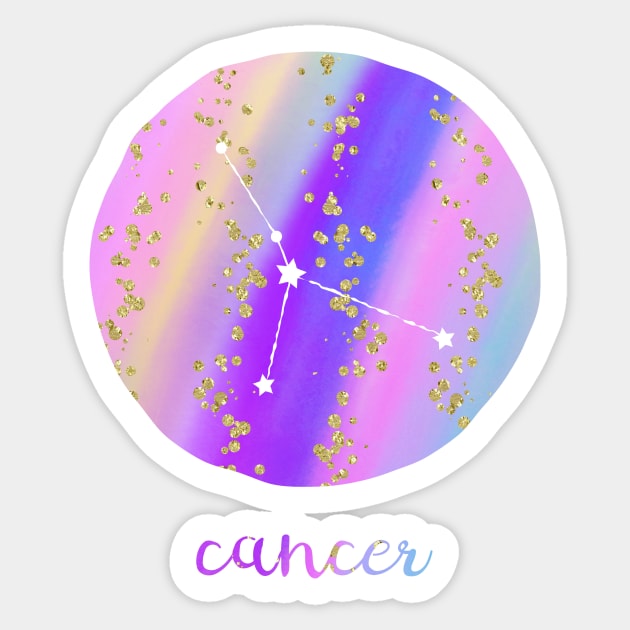 Cancer sign Sticker by tortagialla